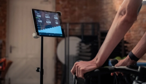 fietser en en test monitor